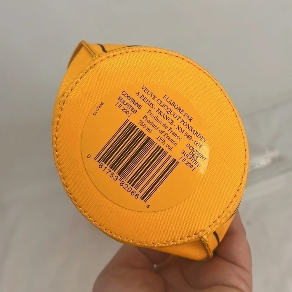 Veuve Clicquot Champagne Ponsardin Insulated 750ml Bottle Tote Shopping